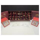 Gold Tone Christmas Ornament Coll. & Stocking Ho
