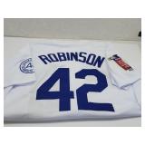 New Jackie Robinson Stitched Jersey Sz Mens L