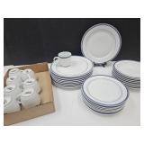 Large Lot Cuisinart Dishes, Plates, Mugs Bowls +