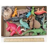 Lot Of Dinosaur Toys (See Size)