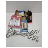 4 Dog Augers, Power Outlets +