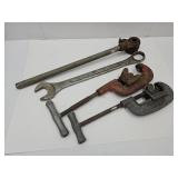 Inch & 1 3/16" Wrench & Pipe Cutters+
