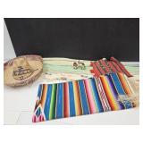 SW table Runner, Table Cloth, S&P Shakers,Sombrero