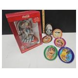 Coca Cola Date Night Dancing Alarm Clock NIB