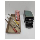 Craftsman Snap Ring Plier & Hand Tools w Metal Box