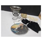 Jewerly Bags, Candle Holder, Marble Ash Tray+