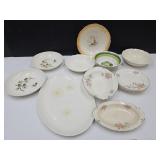 USA Crown Potteries DIshes, Stetson Starburst +