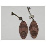 Munice IN Skeleton Postal Keys