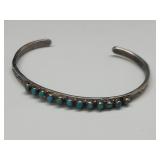 Sterling Silver & Turquoise Bracelet