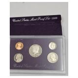 1989 Us Mint Proof Coin Set
