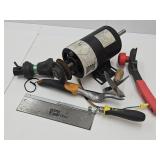 Ele Motor (Untested) Hand  Tool Lot