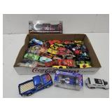 Lot of Toy Cars- Hot Wheels, Spiderman, +