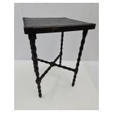 Small Antique  Side Table 12 x 18" high