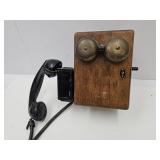Western Electric Wall Mount Telephone with Guts