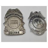 Security Officer & School Patrolman Badges