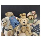 Lot of Boyds Bears Up to 11"h