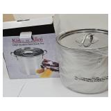 New 12Qt Kirby & Allen Stock Pot