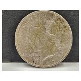 1922 D Silver Peace Dollar Coin