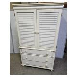 Ashley 2 Pc Chest  Wardrobe TV Cabinet 40x21x 65"