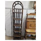 Bamboo Display Shelf 16 x 12 x 77" h