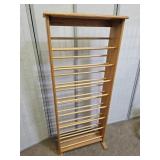 Media Book shelf  23 x 8 x 56"