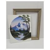 Signed  Framed  Art Local Artist