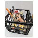 Crate with Paint Rollers, Handles +