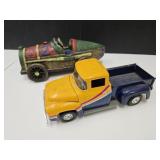 Metal Racing Champ Pick Up & 1997 Race Car Resin
