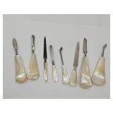 Vintage Mother of Pearl Grooming Set