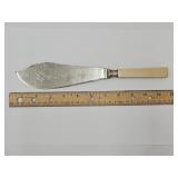 Sterling Silver Trim See Maker Server Knife
