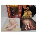 Record Albums-ELVIS, Tony Orlando, Van Halen