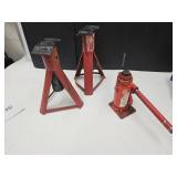 4 Ton Bottle Jack & Jack Stands