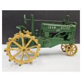 Cast Iron John Deere Tractor 12"
