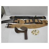 Horse Tack -Brass Hook & Shoe Cobbler Stand