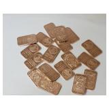 20 Ounces Premium Copper Rounds 1 Design