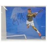Roger Federer Signed Beckett COA
