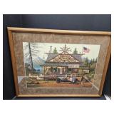 Signed & #  Art C. Wysocki "TACKLE & FISHING