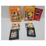 VTG ATARI Games w Books & Box PAC-MAN, Missile C o
