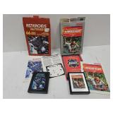 VTG ATARI Games w Books & Boxes Asteroids, Jungle