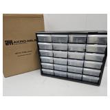 NEW Akro Mills 24 Drawer Hardware  Craft Organzer