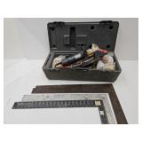 Electric Sill Professional Jointer w Case &4 Sq.