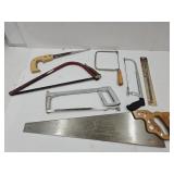 Lot of Hand Saws