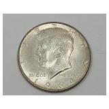 1964 Silver Kennedy Half Dollar Coin