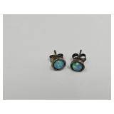 Real Jelly Opal Sterling Silver Earrings