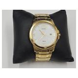 Working Mens Citizen Eco Drive Gold StainlessSteel