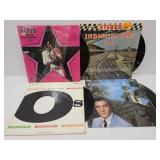 Record Albums- INDY 500, ELVIS, Bongos