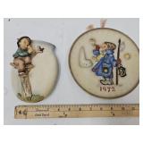 VTG Goebel Hummel Wall Pocket & Plate