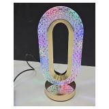 LED Desk  Color Changing Light w Remote 10 1/2" H