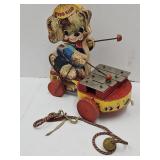 Fisher Price Wooden Fido Zilo Poll Toy
