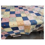 VTG Cabin Quilt 78x68"